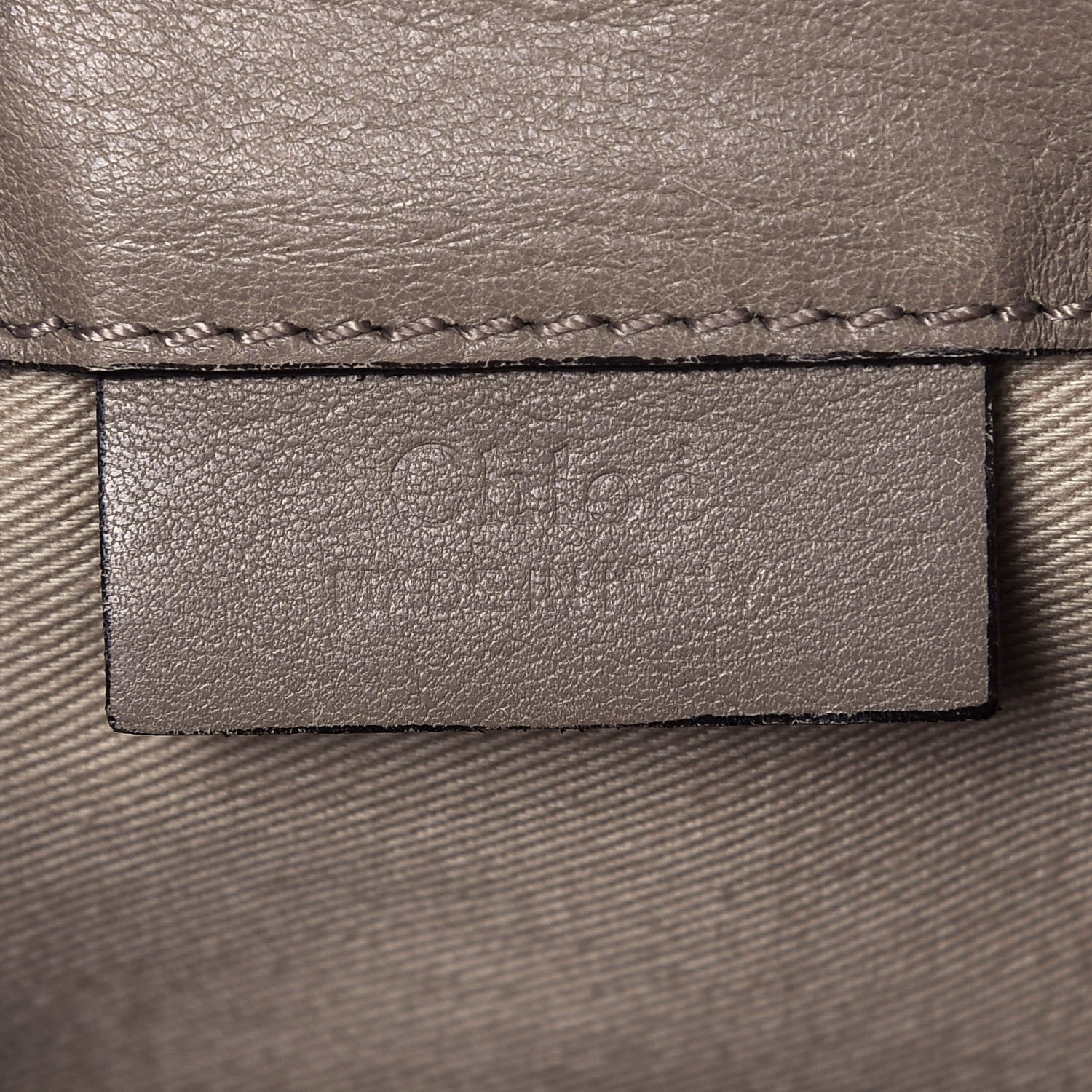 Chloe Suede Calfskin Mini Faye Backpack Motty Grey 6 of 12