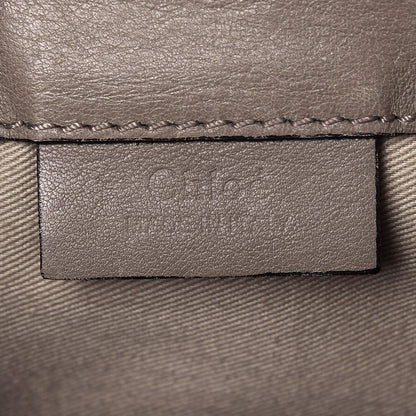 Chloe Suede Calfskin Mini Faye Backpack Motty Grey 6 of 12
