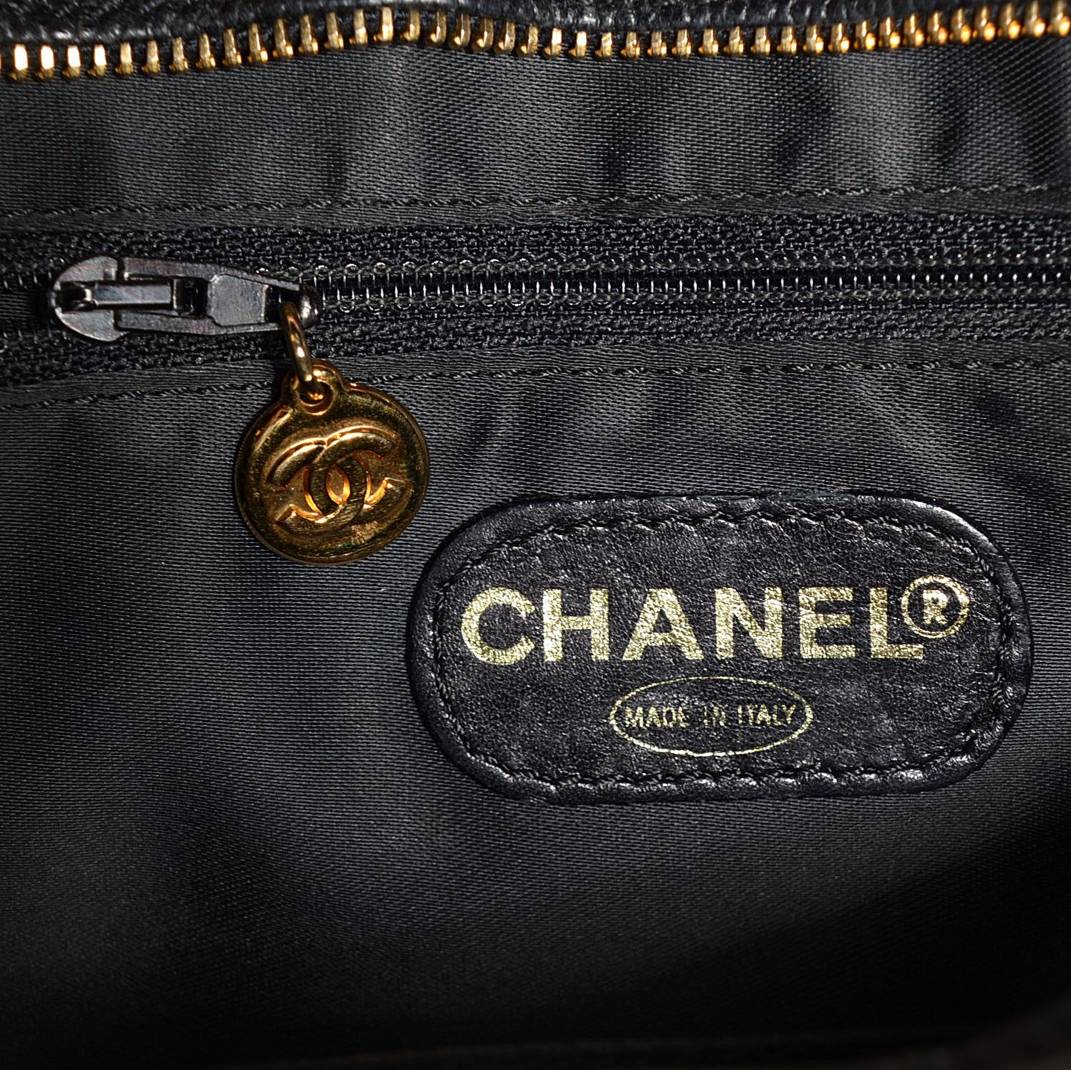 Chanel Caviar Shoulder Bag Black 7 of 7