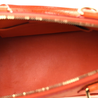 Louis Vuitton Ostrich Alma BB Piment 5 of 15