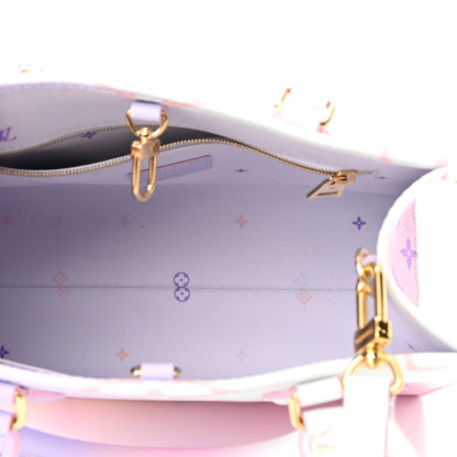 Louis Vuitton Monogram Giant Spring In The City Onthego PM Sunrise Pastel 5 of 9