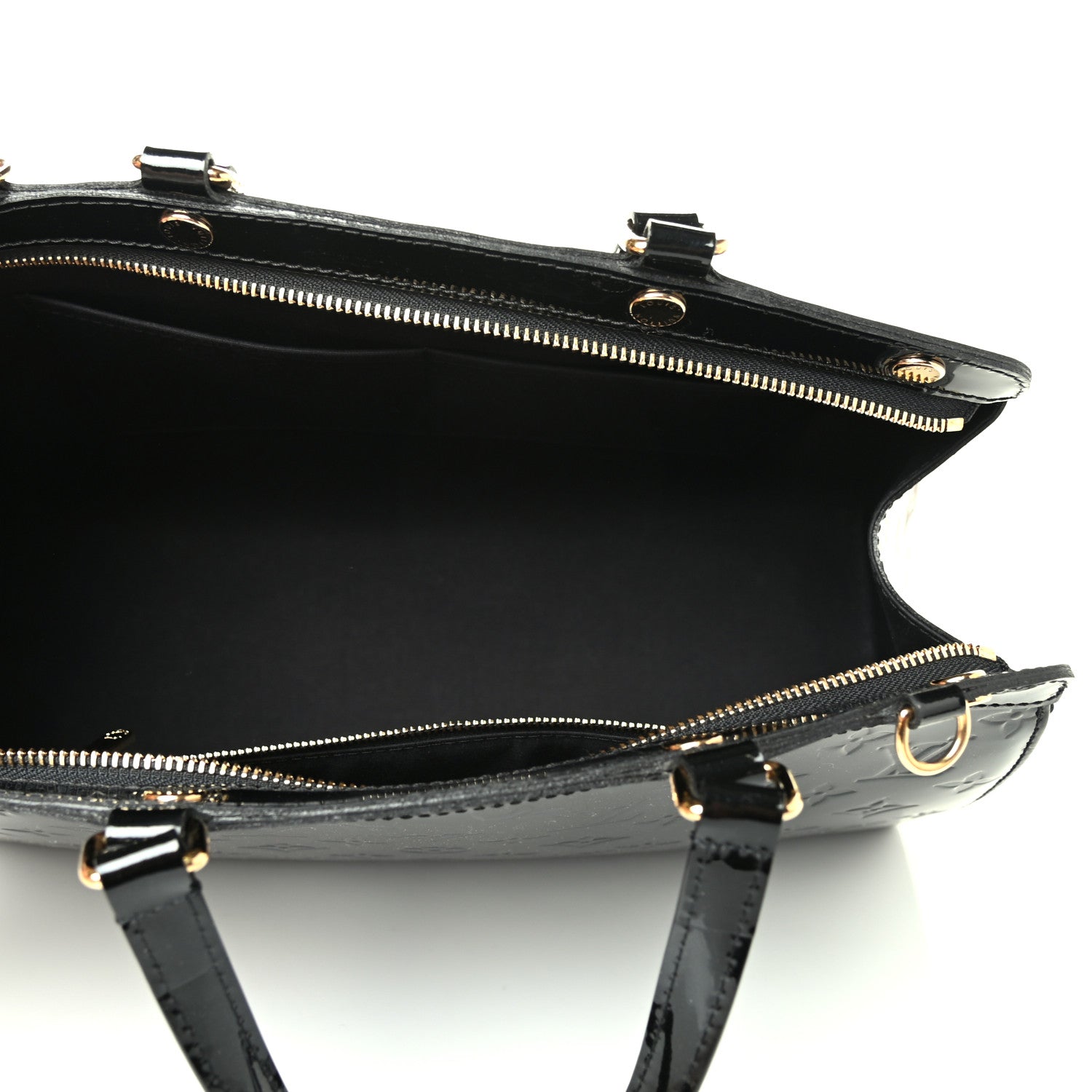 Louis Vuitton Vernis Brea MM Black 4 of 4
