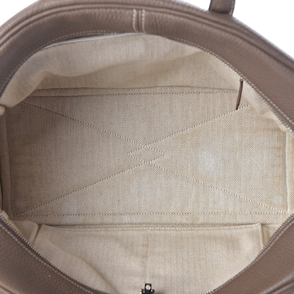 Hermes Taurillon Clemence Victoria II 35 Etoupe 5 of 12