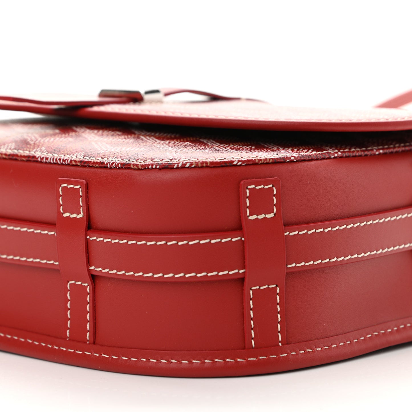 Goyardine Belvedere II PM Messenger Bag Red