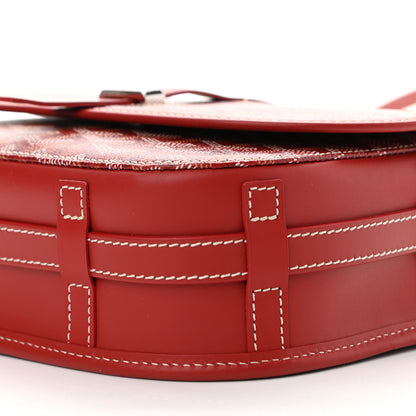 Goyard Goyardine Belvedere II PM Messenger Bag Red 10 of 12