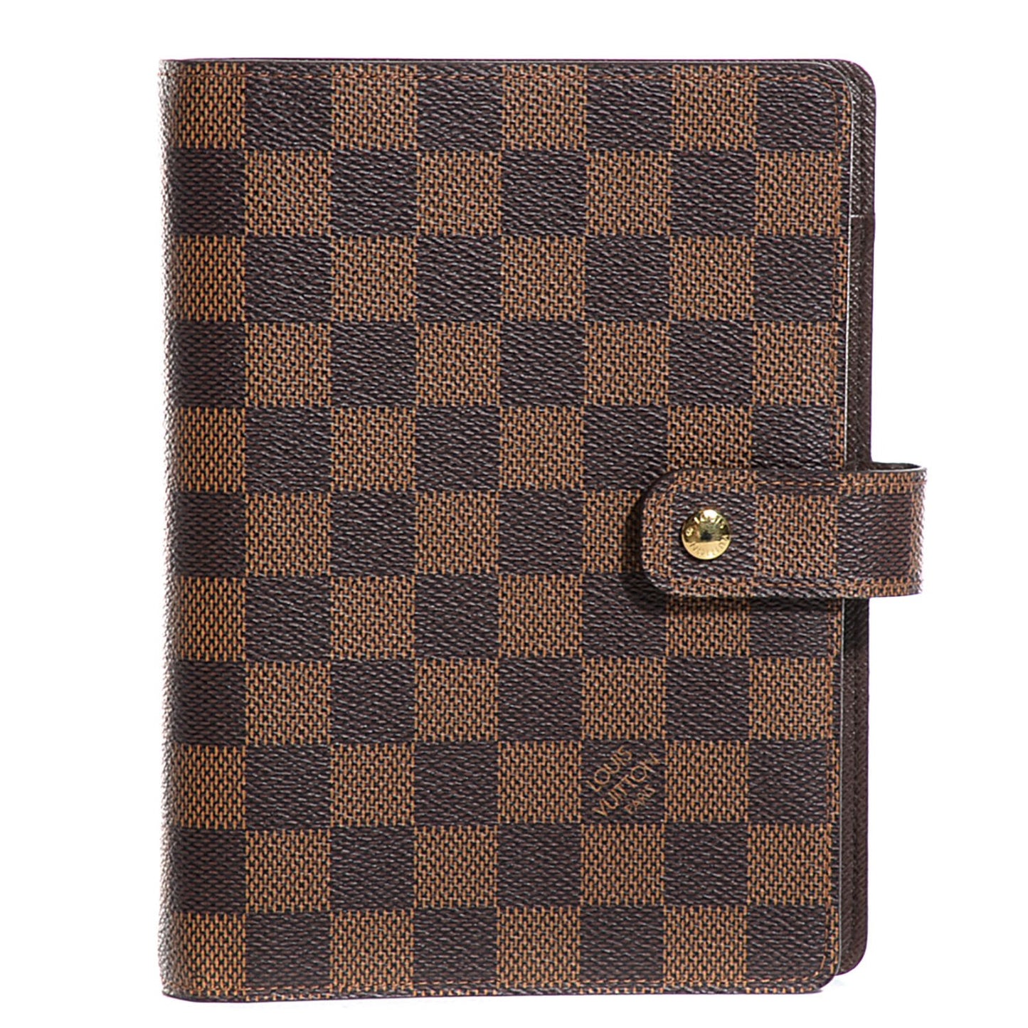 Damier Ebene Medium Ring Agenda Cover