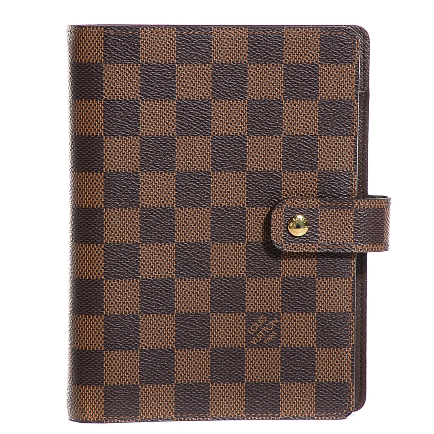 Louis Vuitton Damier Ebene Medium Ring Agenda Cover 1 of 7