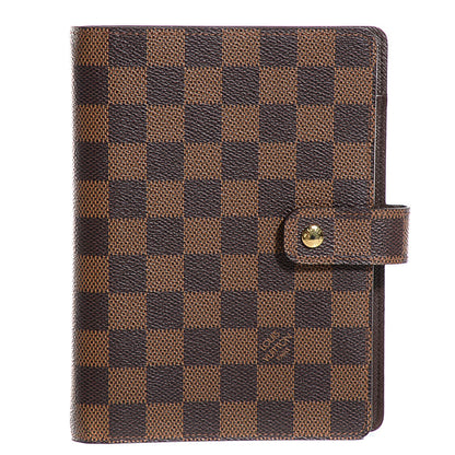 Louis Vuitton Damier Ebene Medium Ring Agenda Cover 1 of 7