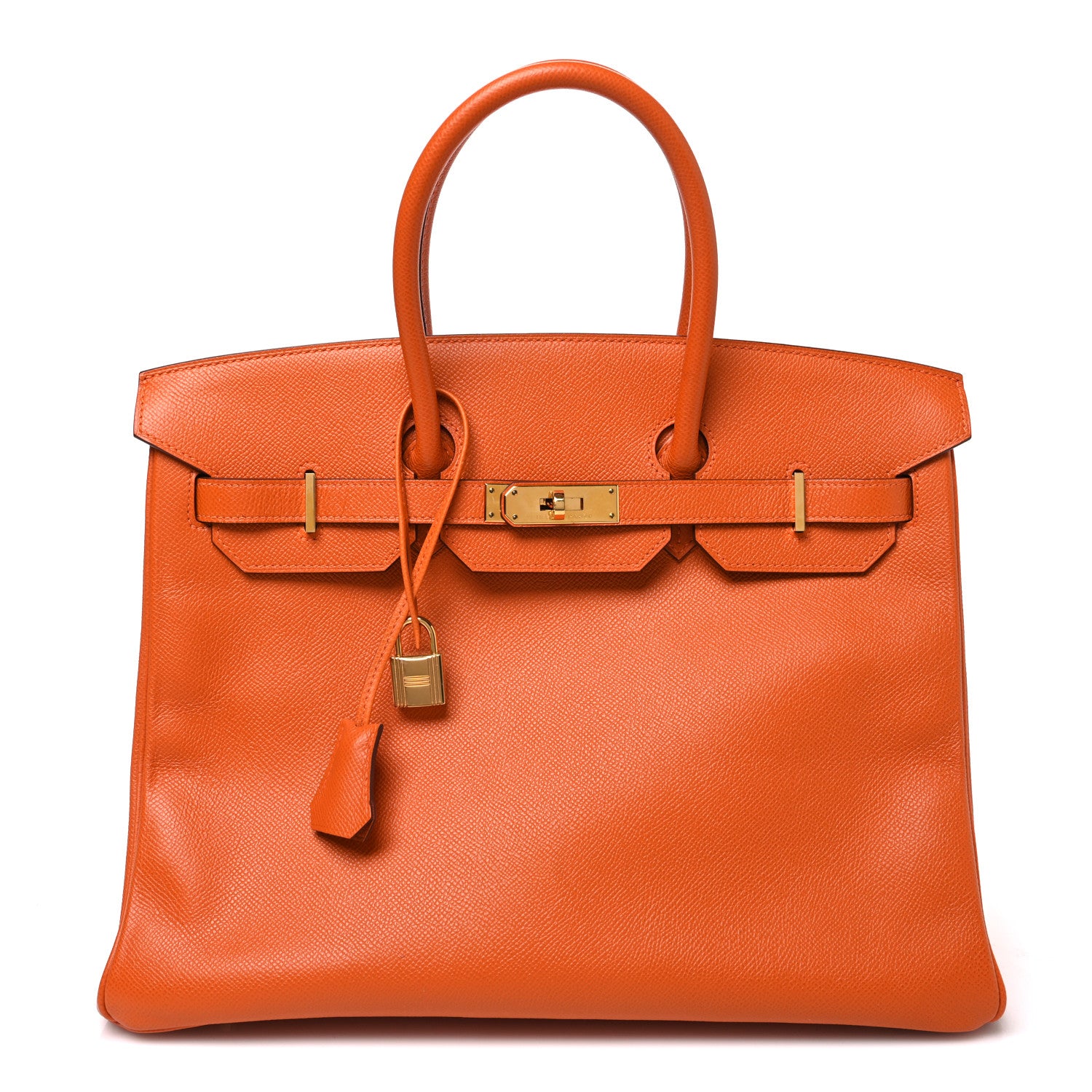 Hermes Epsom Birkin 35 Orange 1 of 11