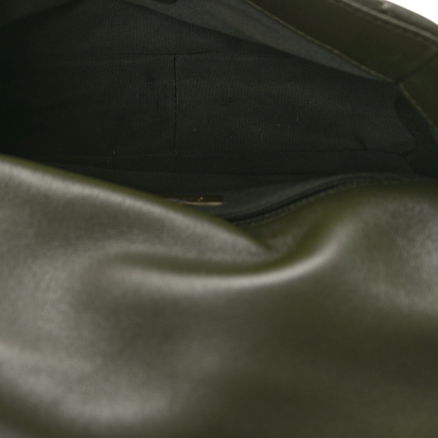 Lambskin Quilted Medium Chanel 19 Flap Khaki