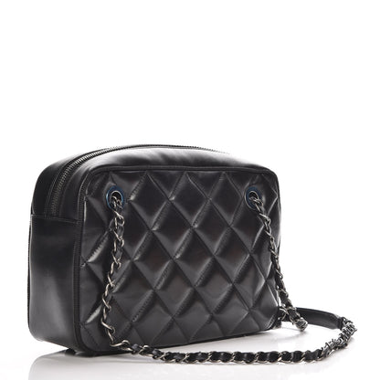 Chanel Calfskin Quilted Small Ballerine Camera Case Black 3 of 8