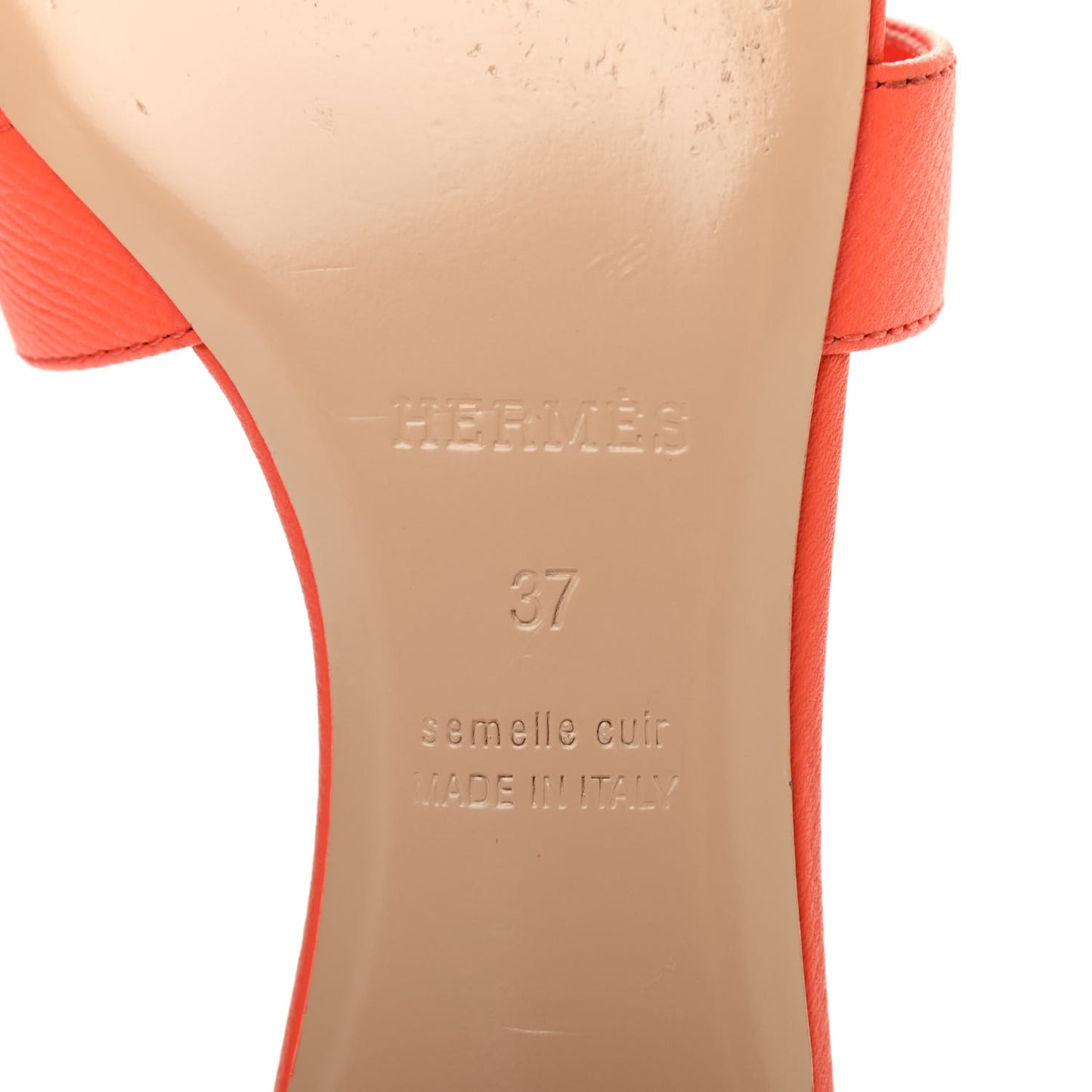 Epsom Oasis Sandals 37 Orange Poppy