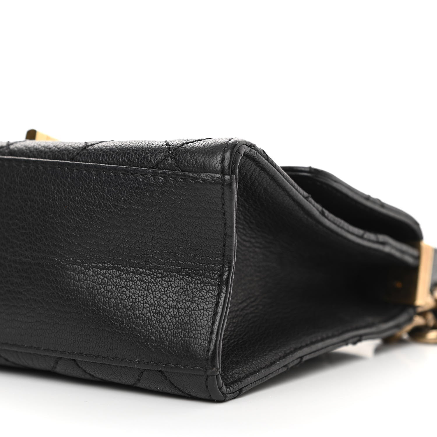 Chanel Goatskin Quilted Rita Flap Black 10 of 13
