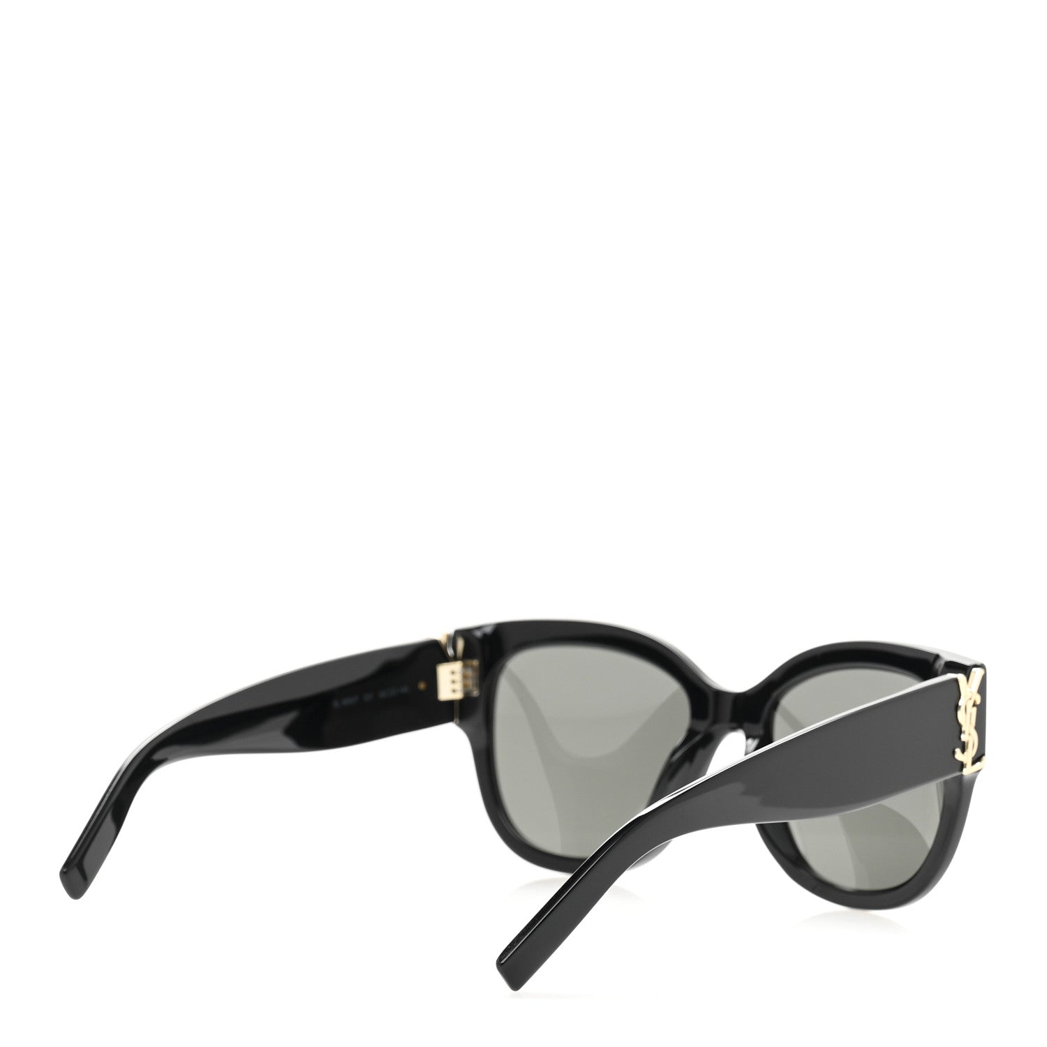 Saint Laurent Acetate Cateye Sunglasses SL M95 F Black 4 of 8