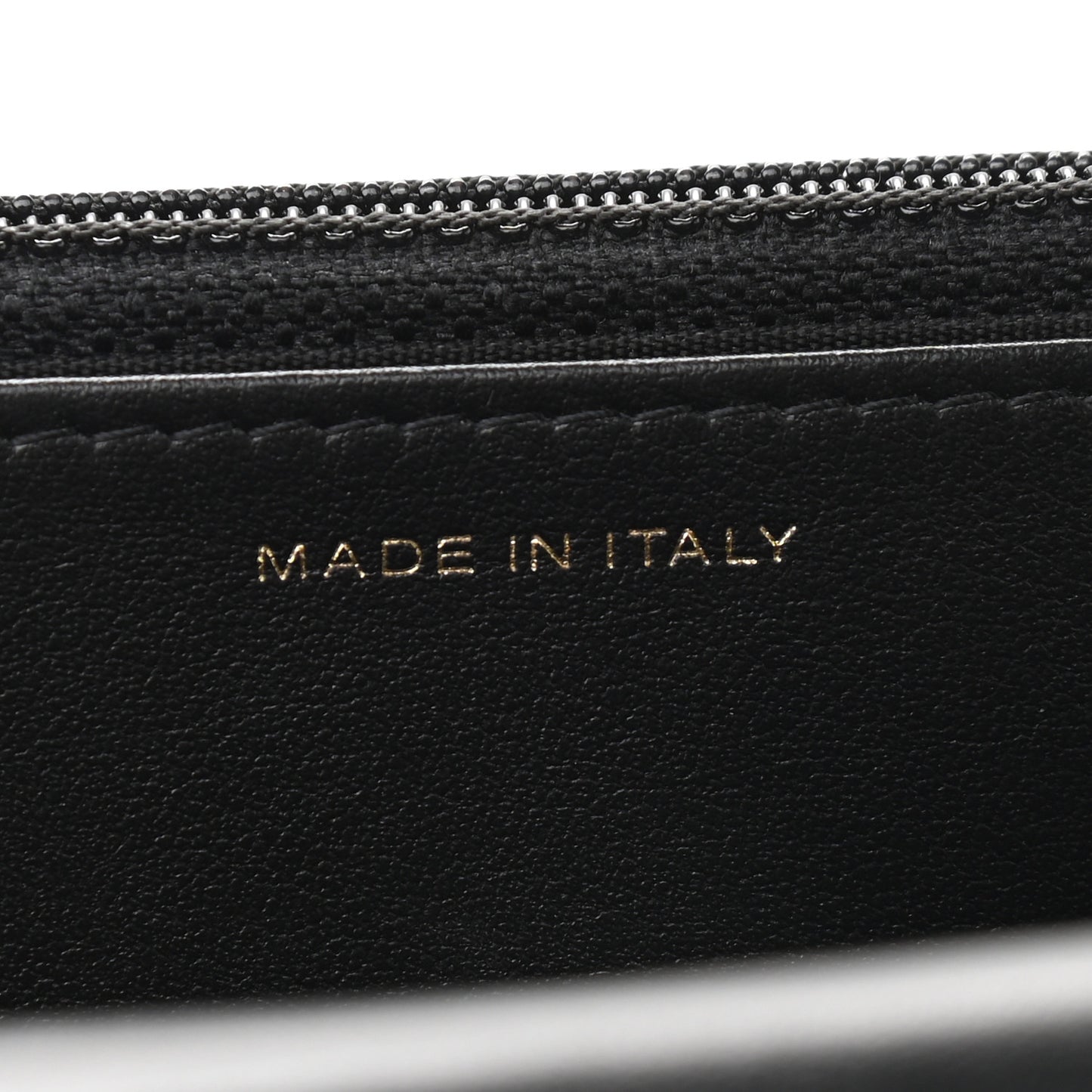 Caviar Quilted Boy Wallet On Chain WOC Black