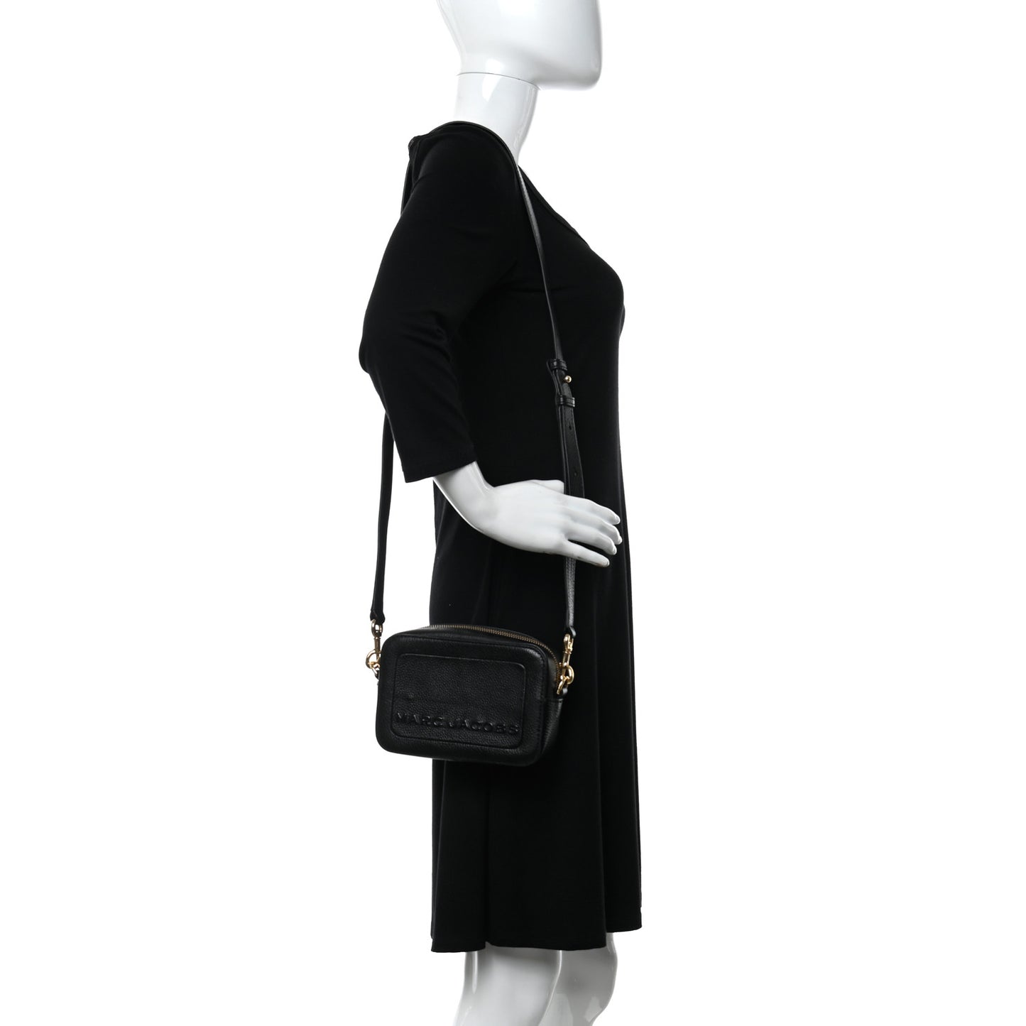 Calfskin Box Camera Bag Black
