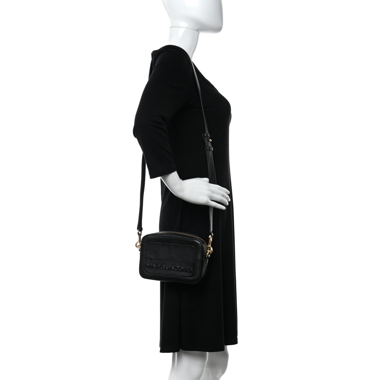 Marc Jacobs Calfskin Box Camera Bag Black 2 of 10