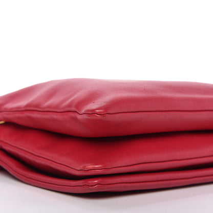 Celine Lambskin Large Trio Crossbody Bag Fuchsia 8 of 14