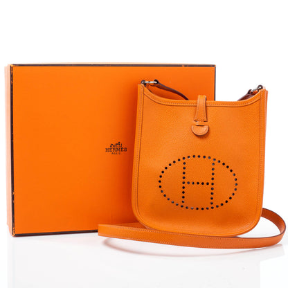 Hermes Epsom Evelyne TPM Orange 8 of 8