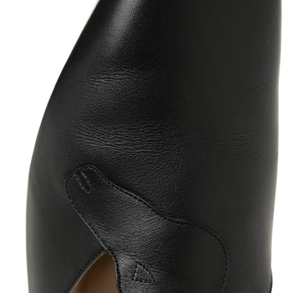 Hermes Calfskin Tangeria Mules 38 Black 8 of 10