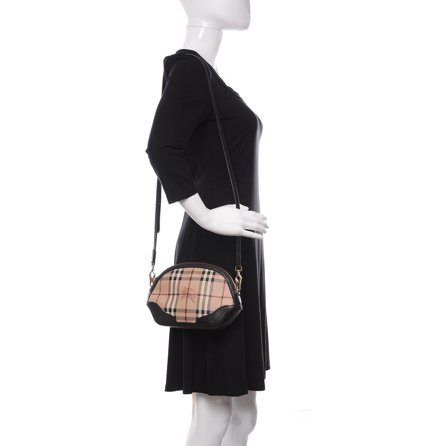 Haymarket Check Mini Orchard Crossbody Chocolate
