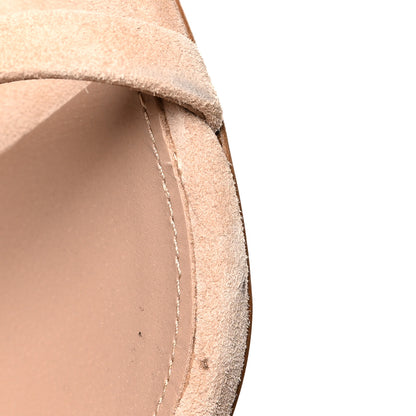 Saint Laurent Suede Calfskin Opyum 85 Sandals 38 Misia 10 of 10