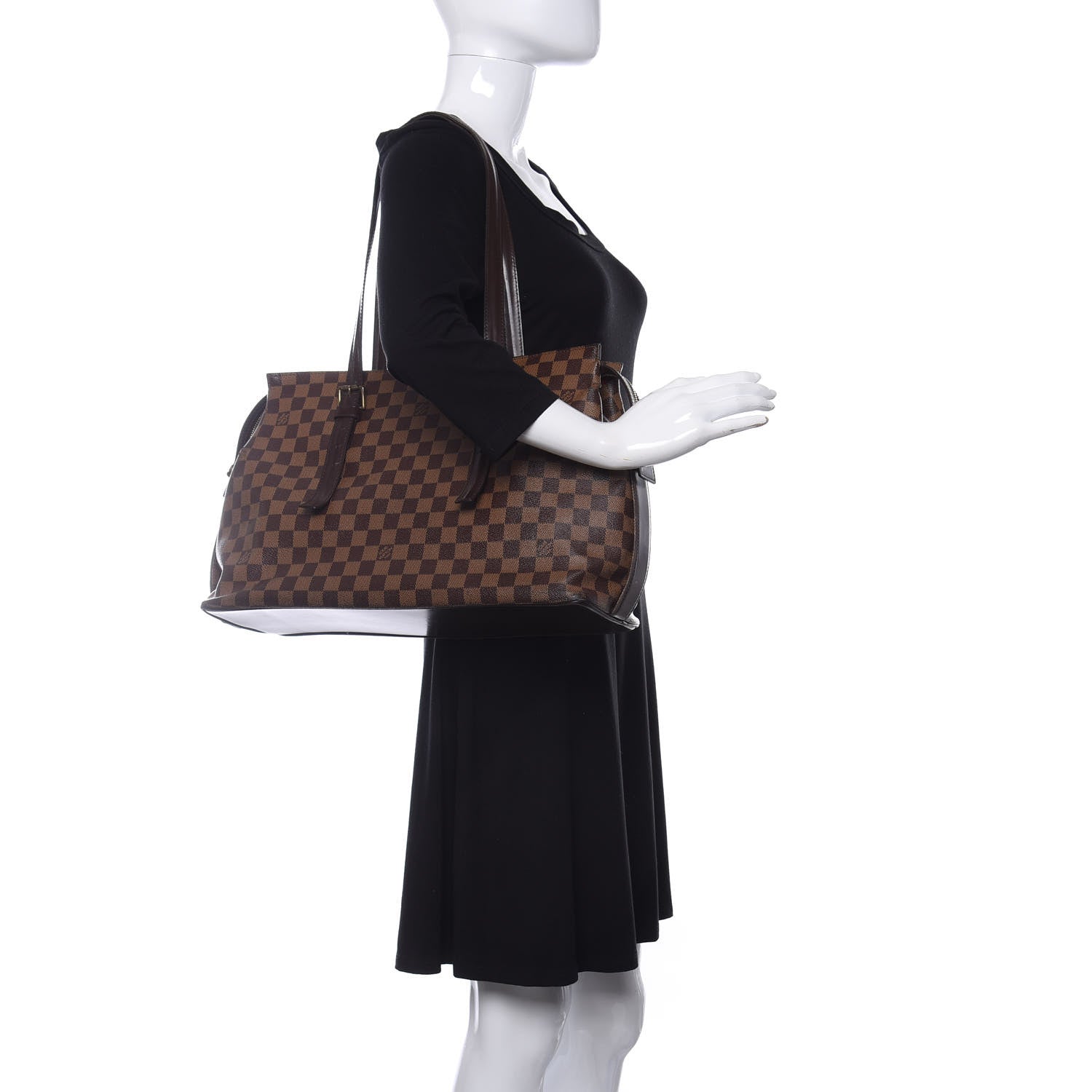 Louis Vuitton Damier Ebene Chelsea Tote 2 of 15