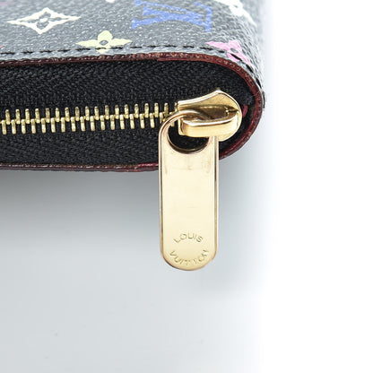Louis Vuitton Monogram Multicolor Zippy Coin Purse Black Grenade 8 of 10