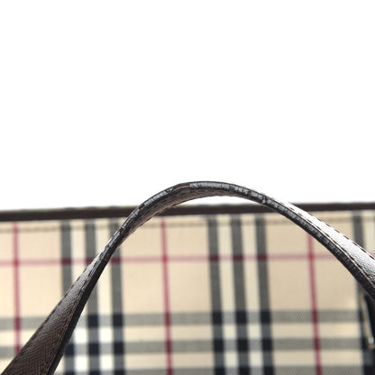 Burberry Vintage Check Tote Black 19 of 23