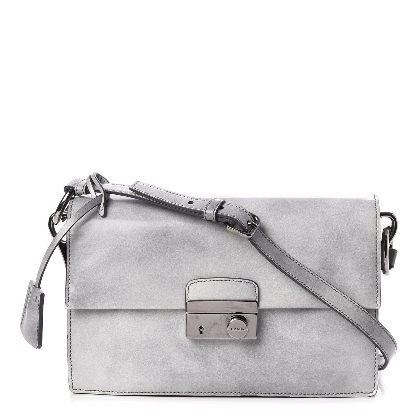 Spazzolato Sound Shoulder Bag Grigio