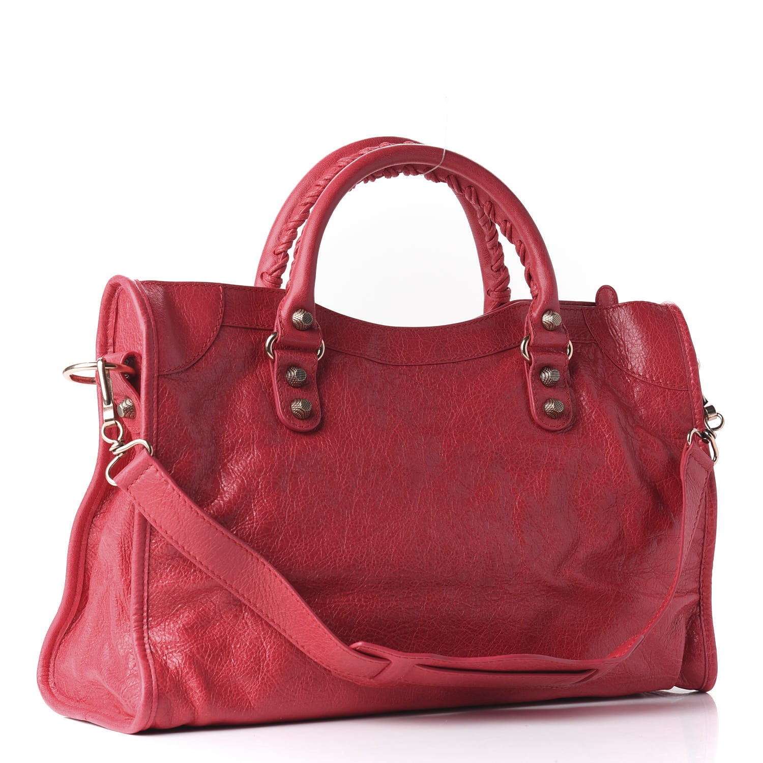 Balenciaga Agneau Giant 12 Rose Gold Hardware City Rose Thulian 2 of 9