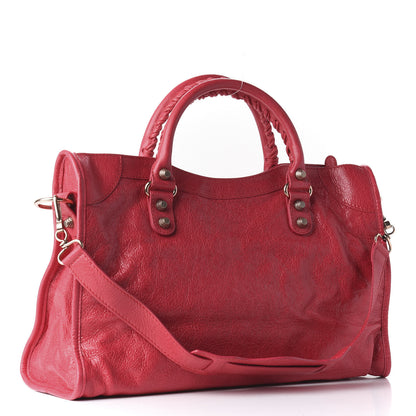 Balenciaga Agneau Giant 12 Rose Gold Hardware City Rose Thulian 2 of 9
