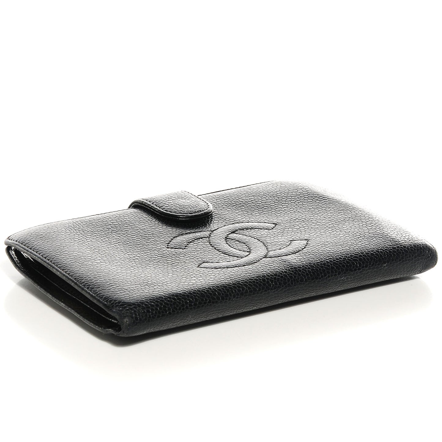 Caviar CC French Wallet Black
