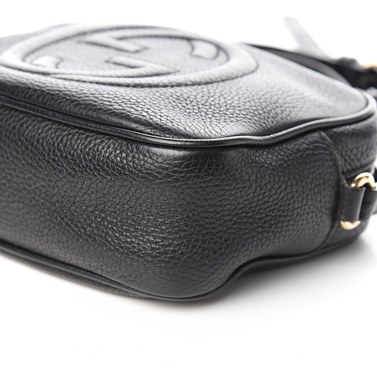 Gucci Pebbled Calfskin Small Soho Disco Bag Black 9 of 10