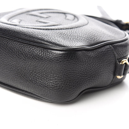 Gucci Pebbled Calfskin Small Soho Disco Bag Black 9 of 10