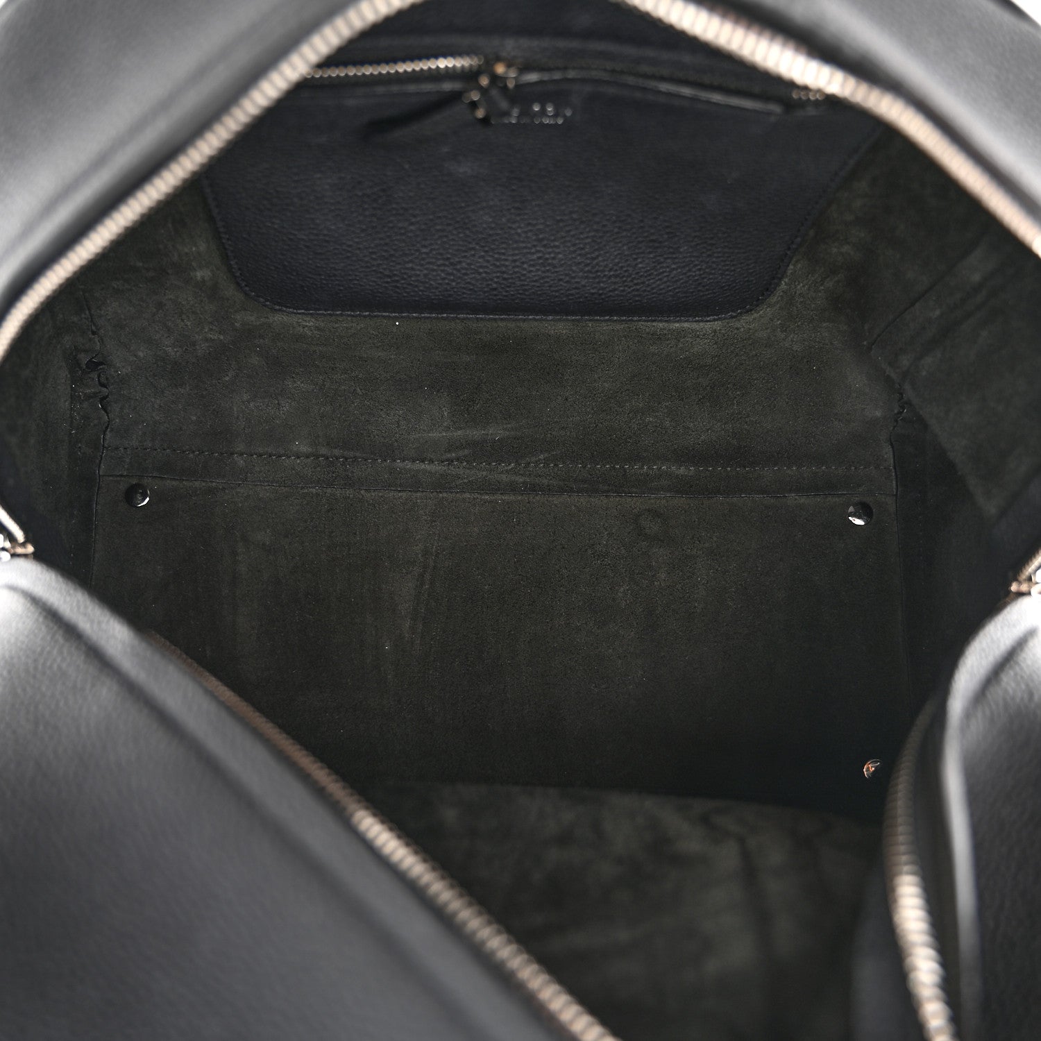 The Row Grained Calfskin The Sporty Bowler 12 Black 6 of 12