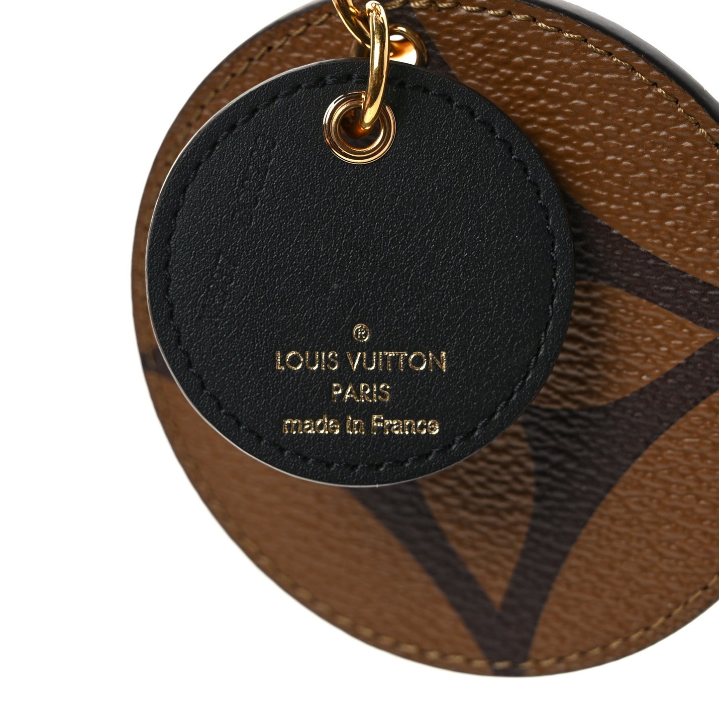 Monogram Reverse Key Holder Bag Charm
