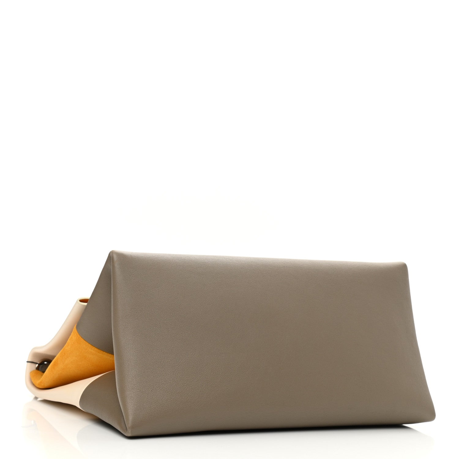 Celine Calfskin All Soft Shoulder Bag Cream 4 of 9
