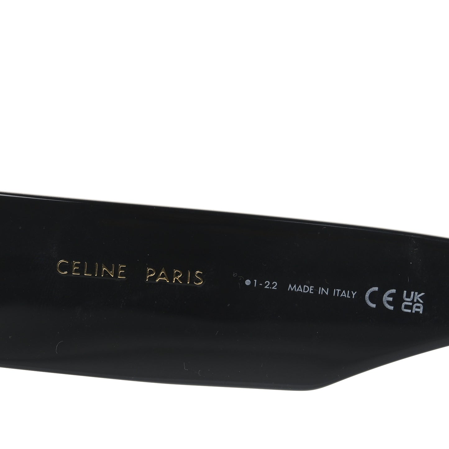 Acetate Flat Top Rectangular Sunglasses CL400921 Black