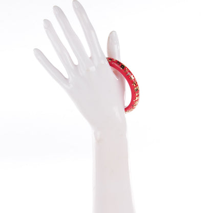 Louis Vuitton Resin Swarovski PM Inclusion Bracelet M Pomme D'Amour 2 of 5