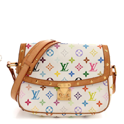 Louis Vuitton Monogram Multicolor Sologne White 1 of 13
