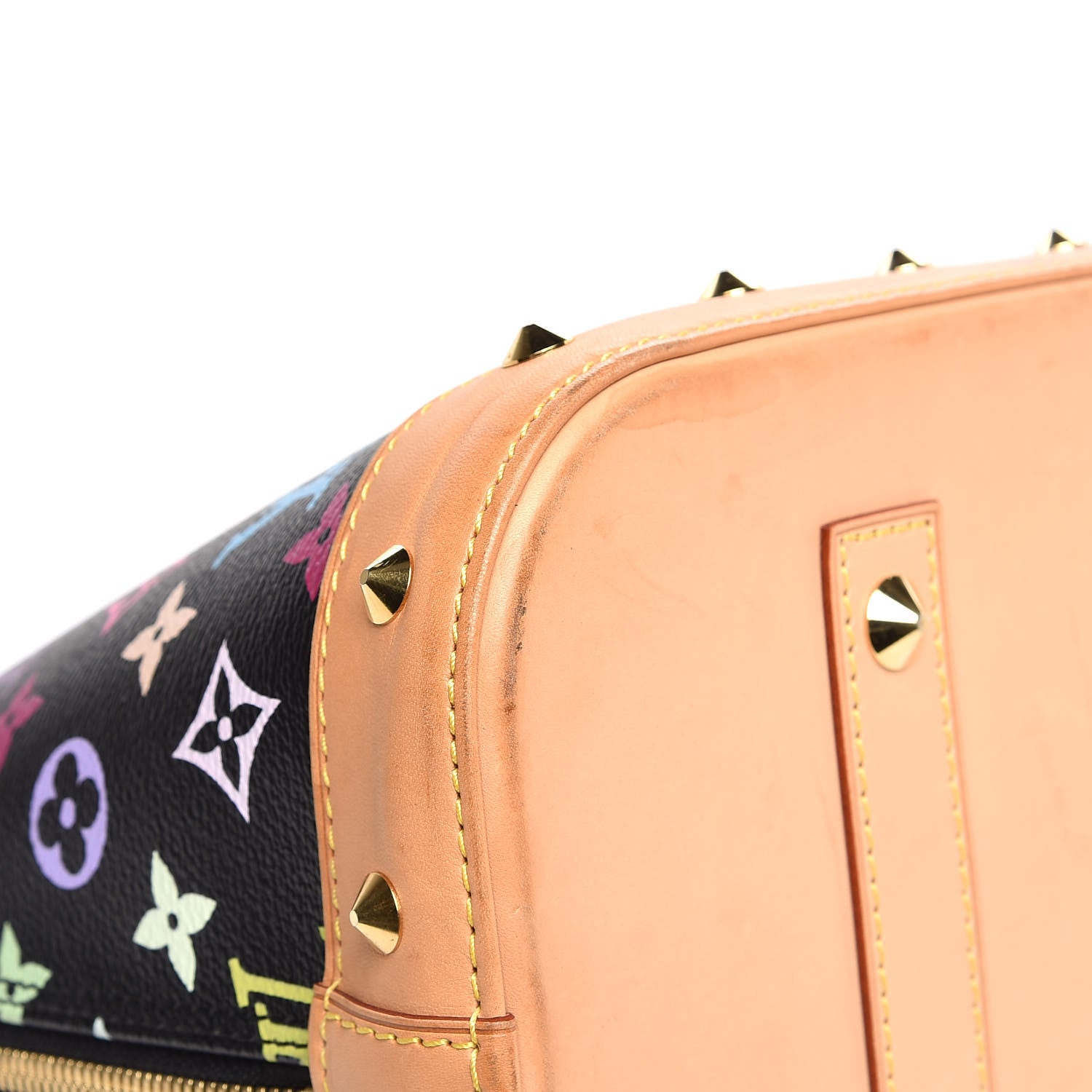 Louis Vuitton Monogram Multicolor Alma GM Black 13 of 15