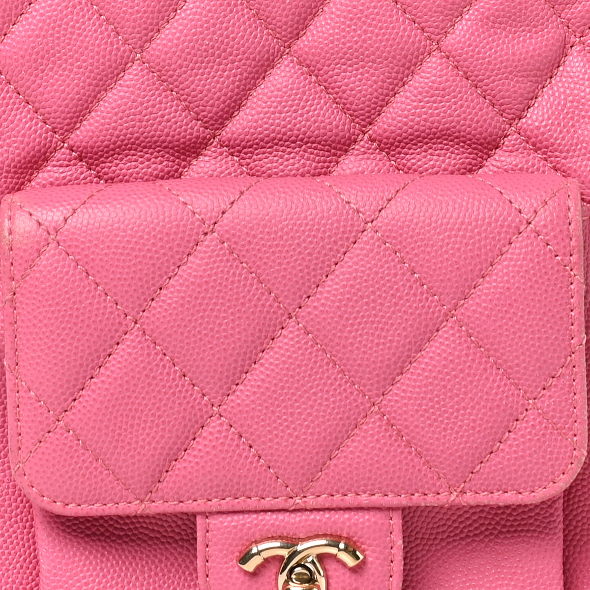 Caviar Quilted Small CC Day Backpack Pink