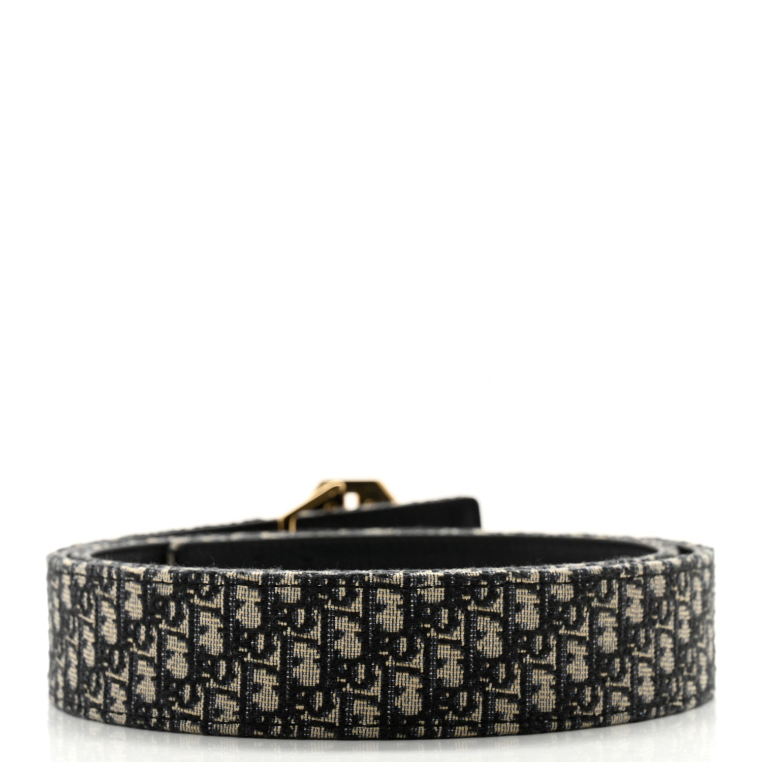 Christian Dior Oblique CD Diamond Belt 90 36 Blue Multi 2 of 6
