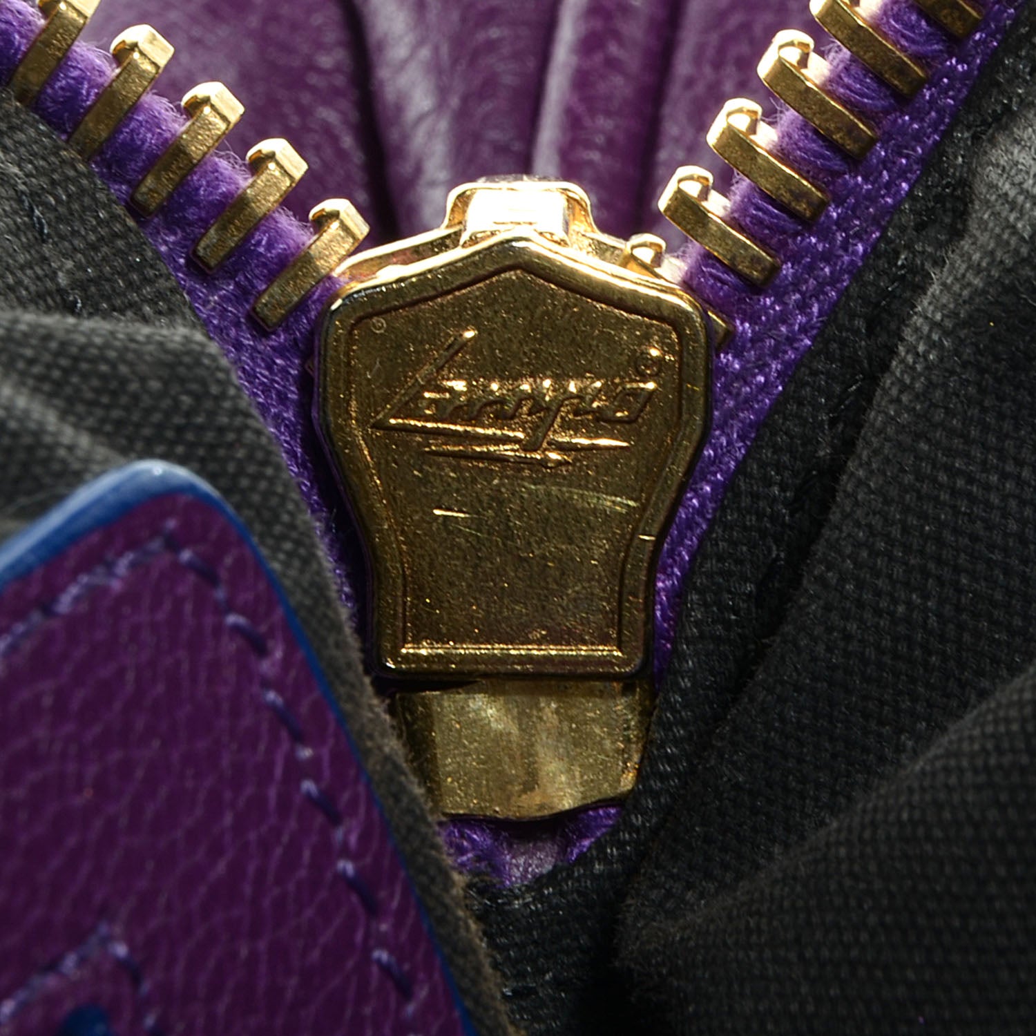 Marc Jacobs Leather Stardust Cecilia Purple 9 of 10