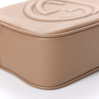 Gucci Pebbled Calfskin Small Soho Disco Bag Rose Beige 6 of 10