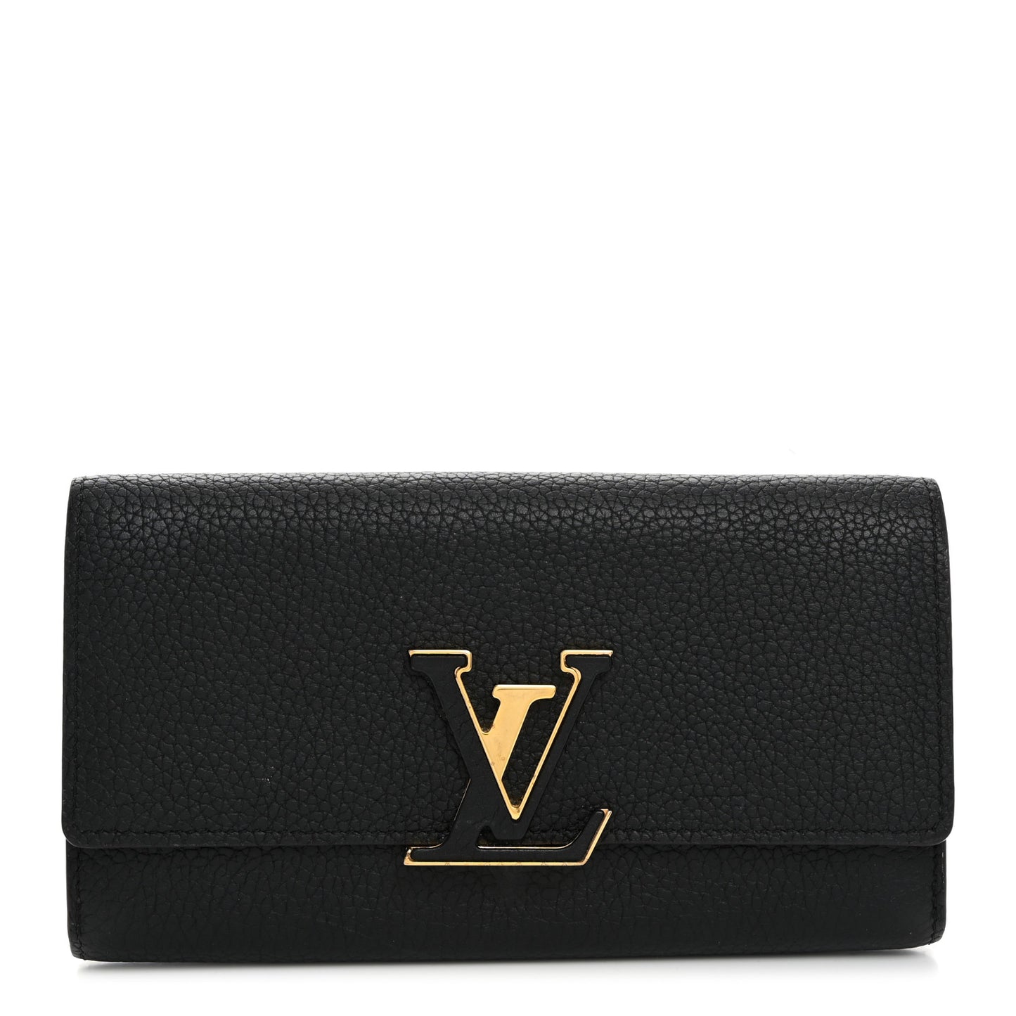 Taurillon Capucines Wallet Black