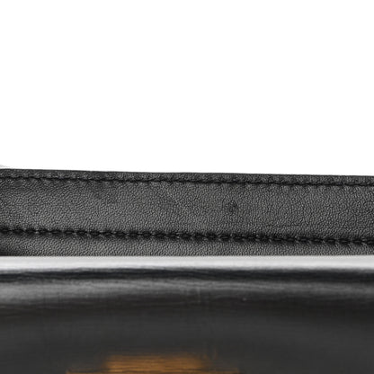 Valentino Garavani Smooth Calfskin Small VRing Crossbody Bag Black 12 of 14