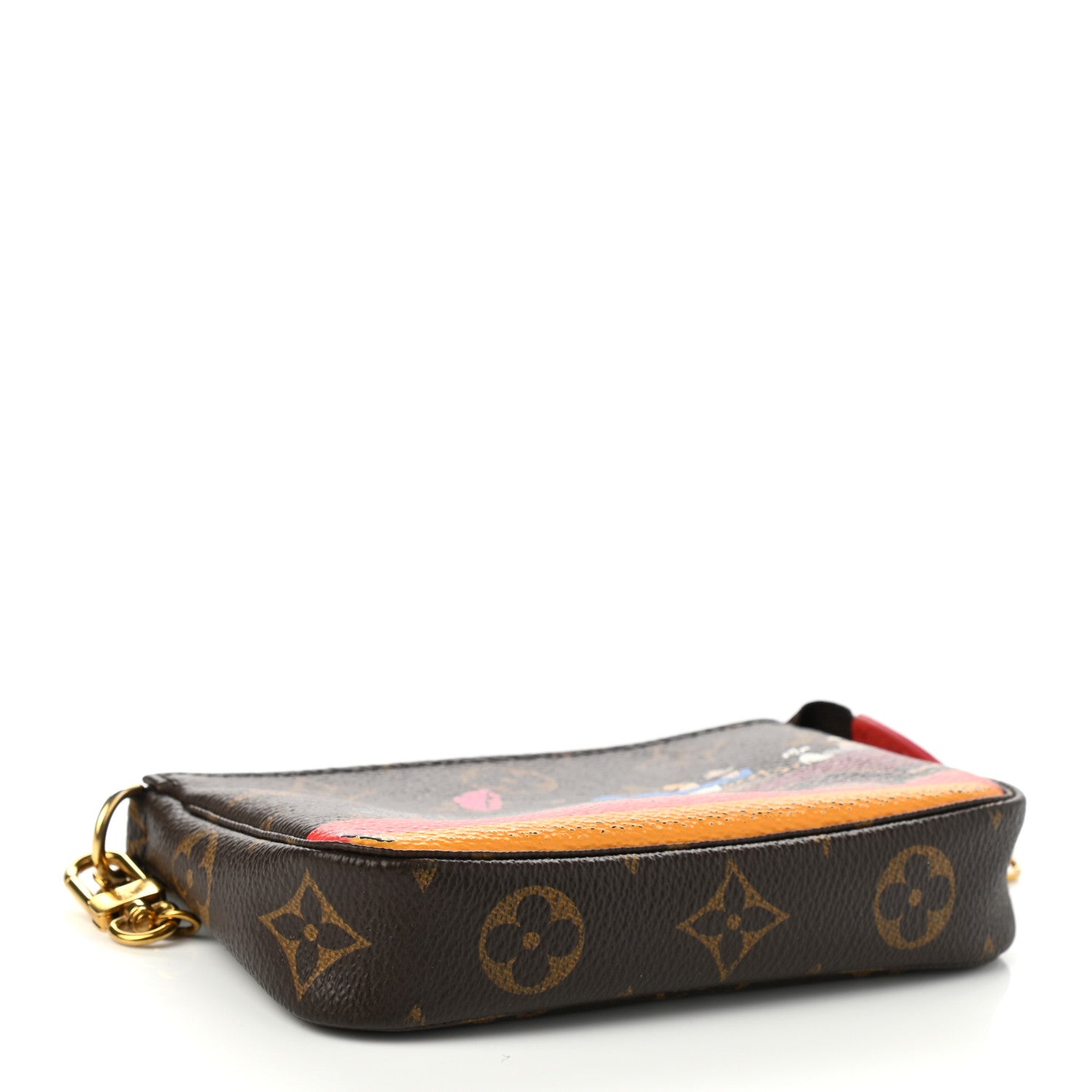 Louis Vuitton Monogram 2015 Christmas Animation Mini Pochette Accessories 3 of 6