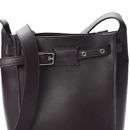 Celine Smooth Calfskin Long Strap Big Bucket Bag Liquorice 7 of 9